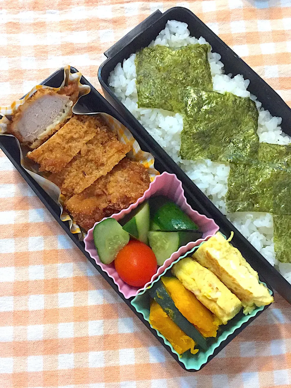 8/25☆旦那☆トンカツ弁当|ちーさん