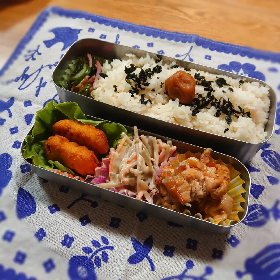 今日のお弁当|ゆずうさぎさん