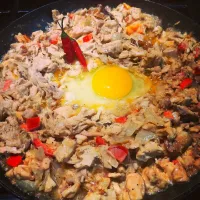 Snapdishの料理写真:roasted chicken sisig|AnnEssa Abalos Quitaligさん