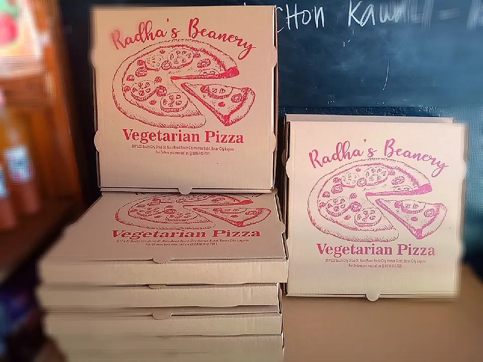 Vegetarian Pizza|Radha Krishna Dasaさん