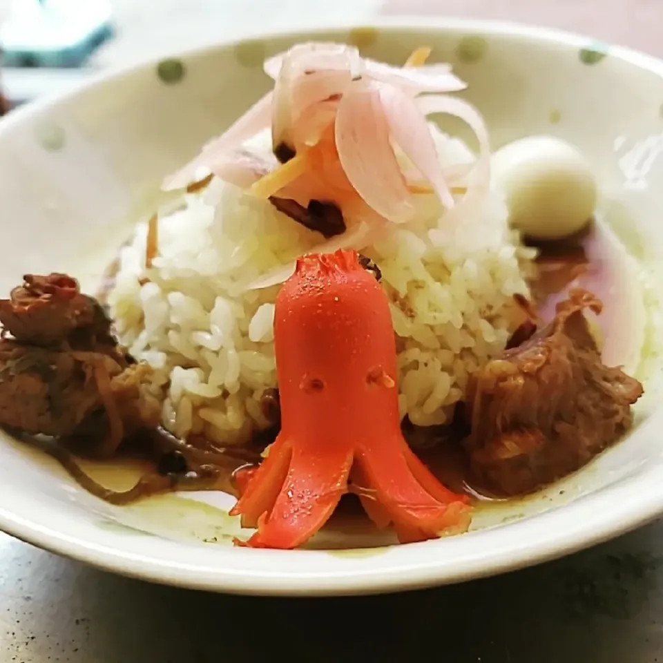 牛すじのスパイスカレー|ふじわらたくやさん