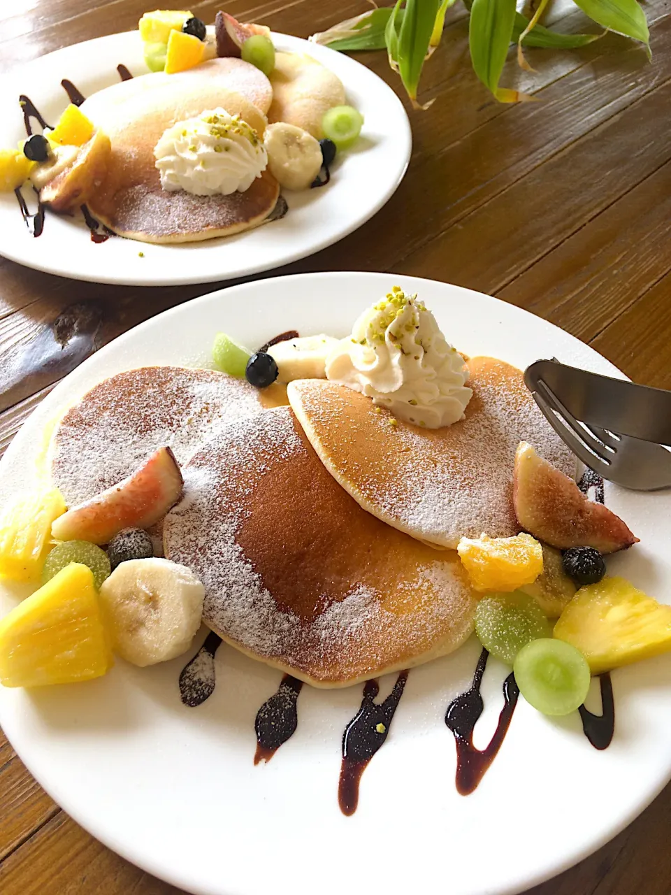 Snapdishの料理写真:もちもちパンケーキ🥞|naruさん