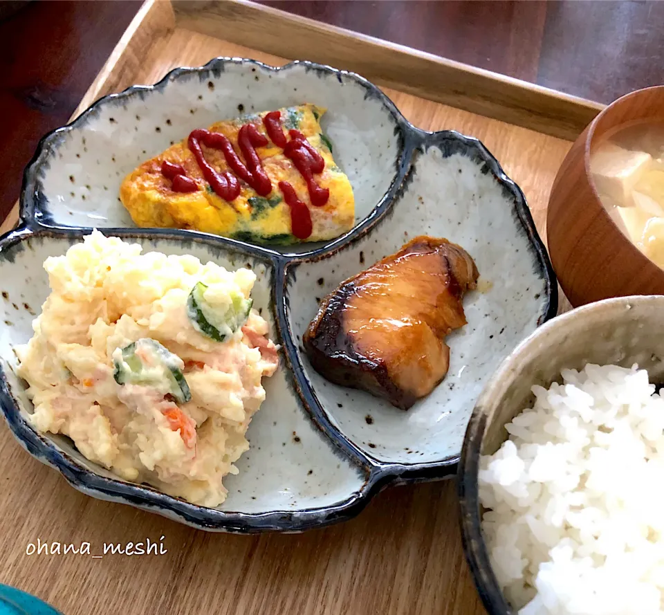 Snapdishの料理写真:朝ごはん|nachiさん