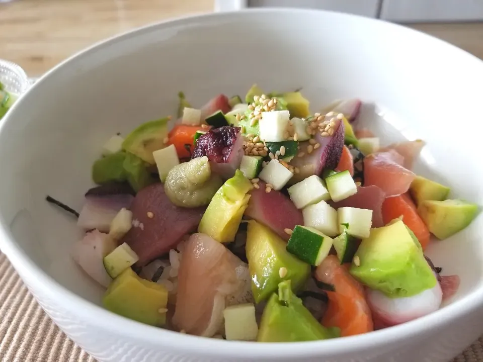 またまた海鮮丼|しあるさん