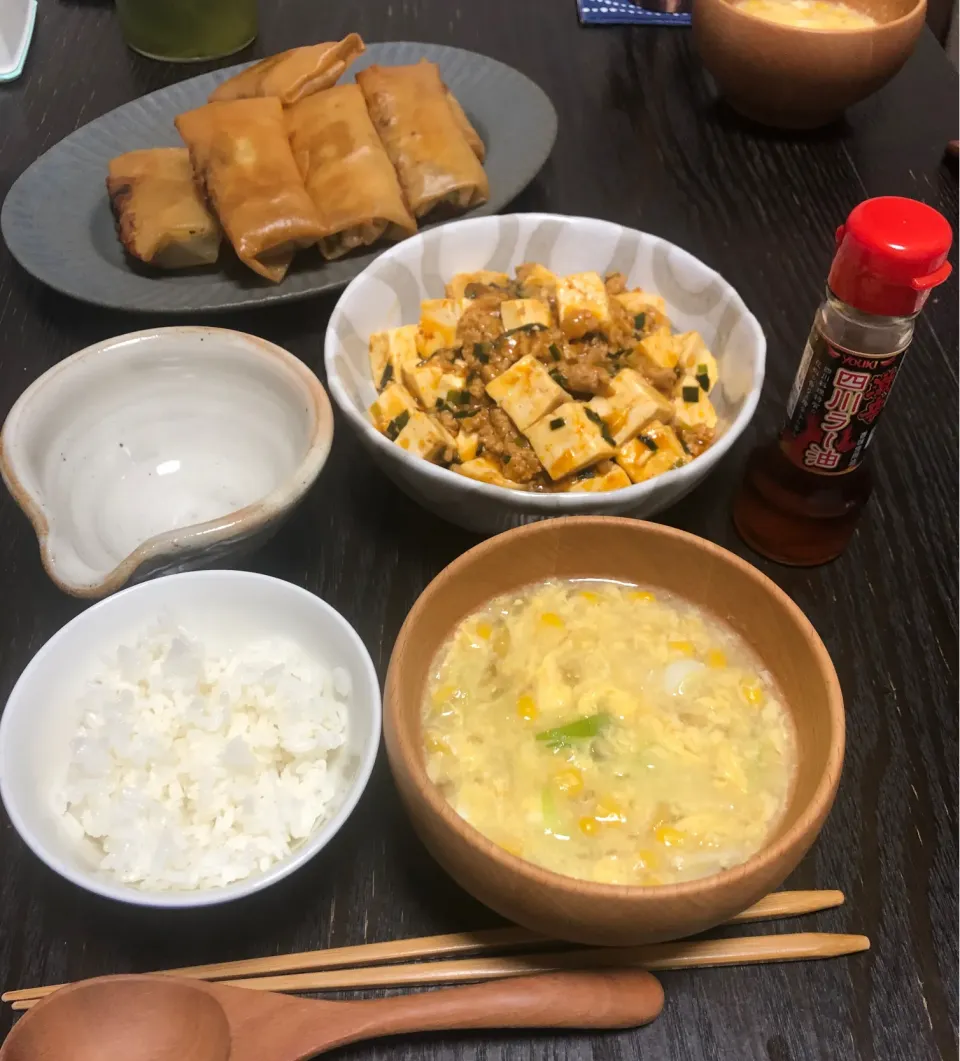 Snapdishの料理写真:中華な夜ご飯|かなさん