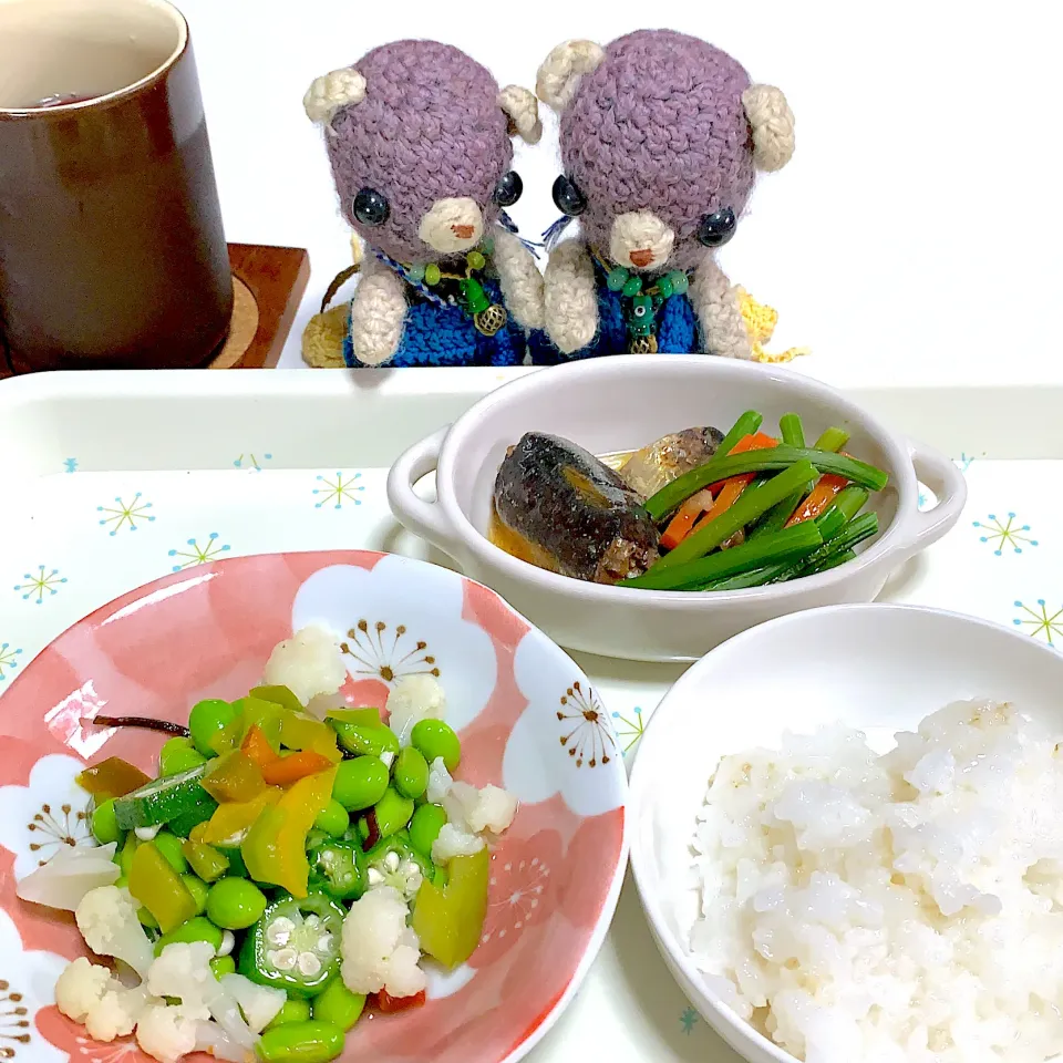 Snapdishの料理写真:お昼ご飯（╹◡╹）|chagashiさん