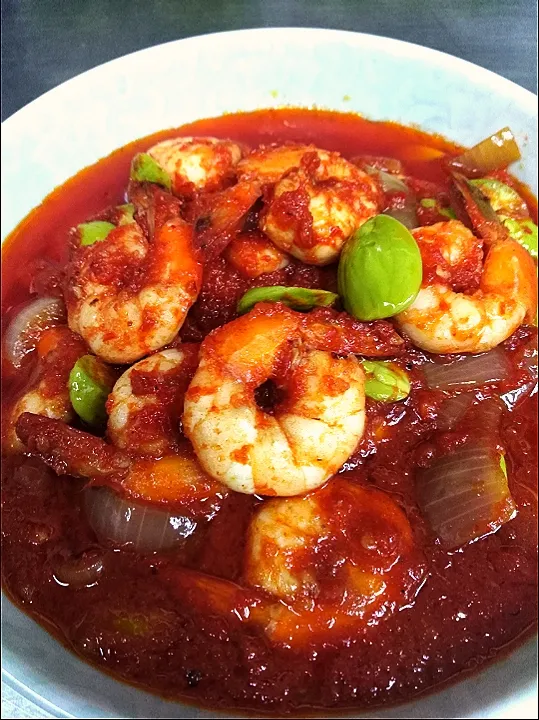 Prawn Sambal with Petai @ Stinky Bean|Nerine by Eisyaramlanさん