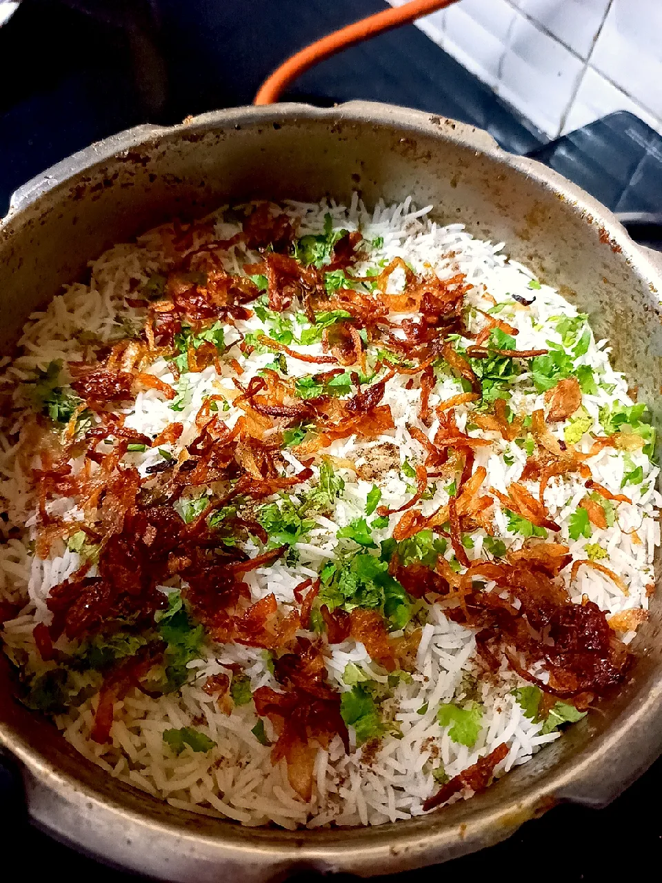 What the top of Biryani Looks like 🥺😍|Muktaさん