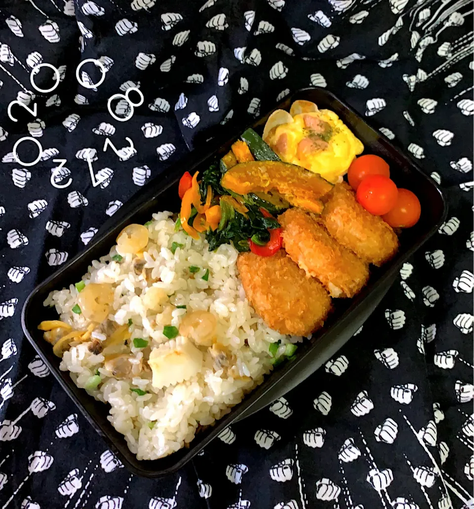 Snapdishの料理写真:高校男子弁当2020.08.27|shiho’s kitchenさん