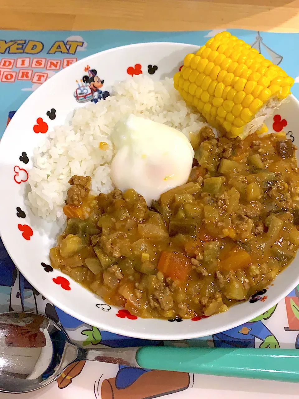 ナスとトマトのキーマカレー|ぺろたんさん