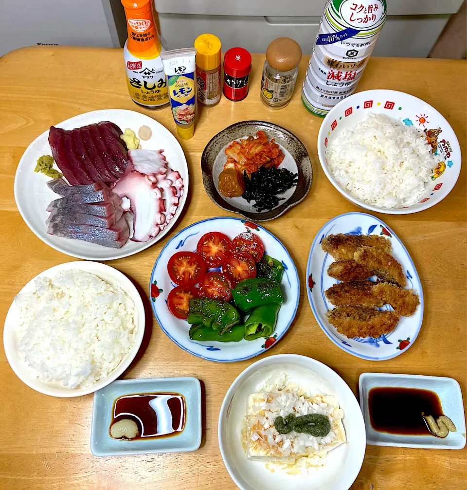 Snapdishの料理写真:カンパチ🐟無料でした😅|Makokoさん