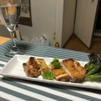 Snapdishの料理写真:鶏胸肉のポワレ|nogurinさん