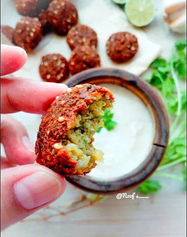 Falafel & Tahini sauce|Noofs___さん