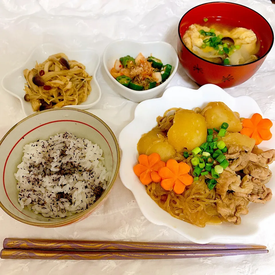 肉じゃが定食|見立優里さん