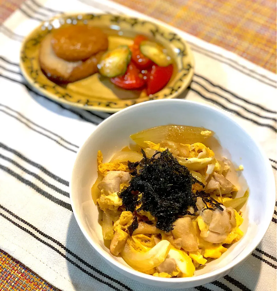 オートミールで親子丼|もちこさん