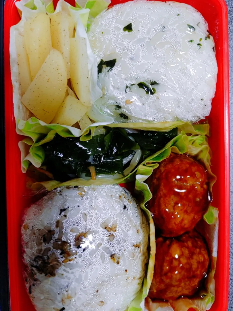 Snapdishの料理写真:口内炎に優しい彼氏のお昼ご飯|manaさん