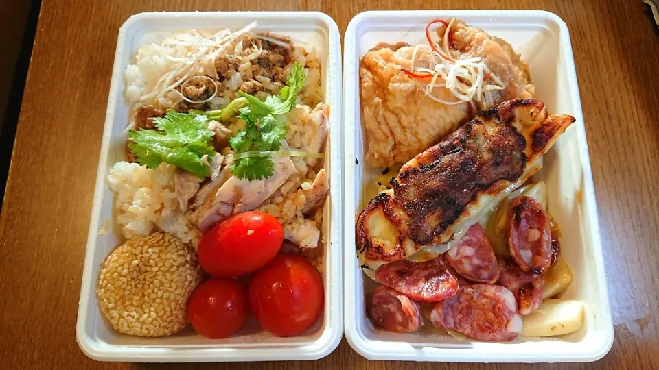 油淋鶏と魯肉飯弁当（PAIRON製）|りょーさん