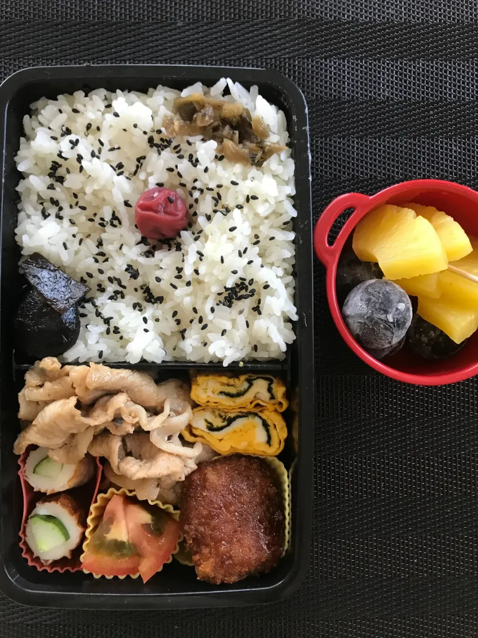 8/28 高3男子お弁当|侑子さん