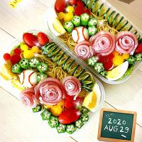 息子からのリクエストのサラスパ🥗