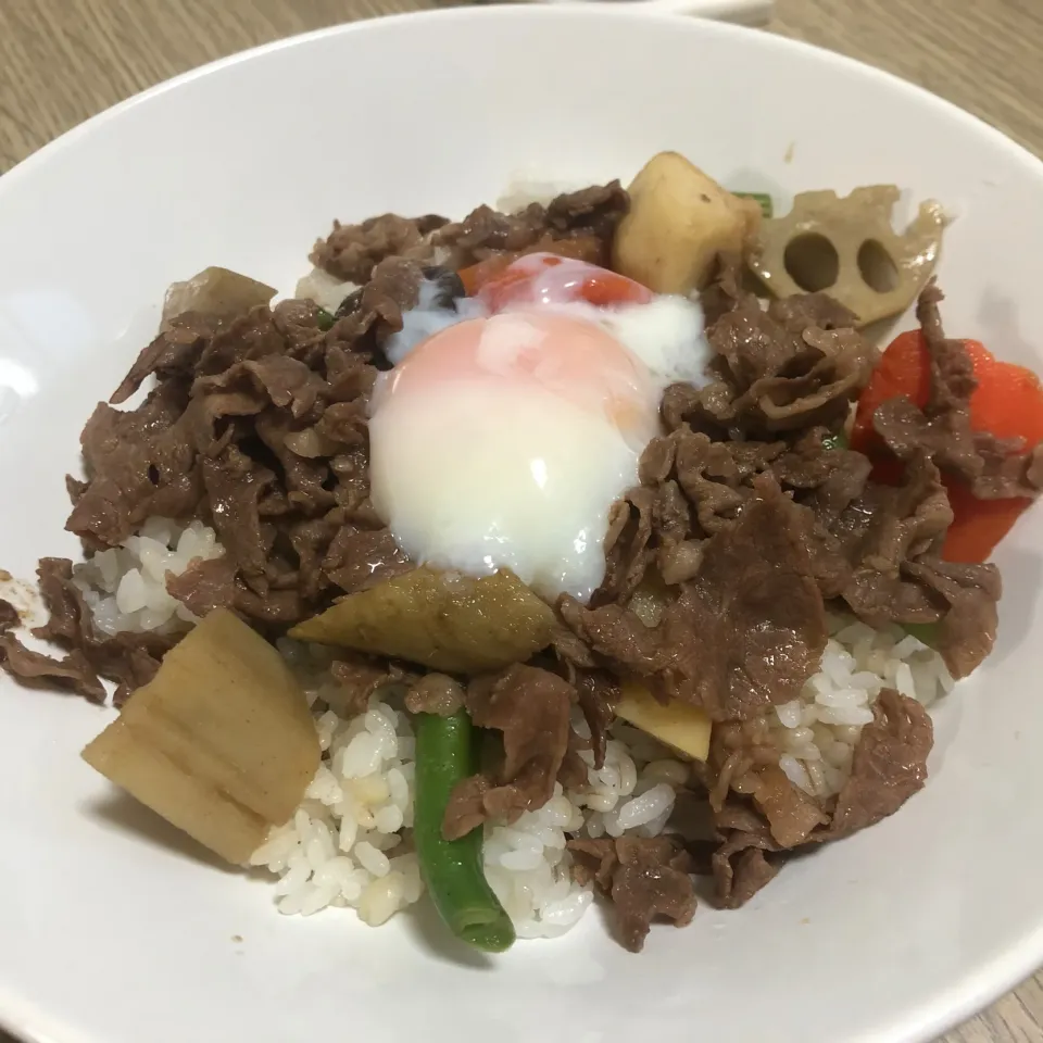 色々お野菜入り牛丼|seiko Oさん