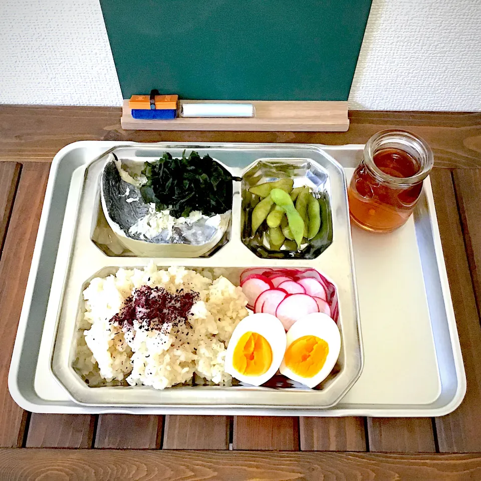 👩🏻‍🍳給食ごっこ🏫🥣                      プレートごはん|🌿𝚌𝚑𝚎𝚛𝚗𝚘🥄さん