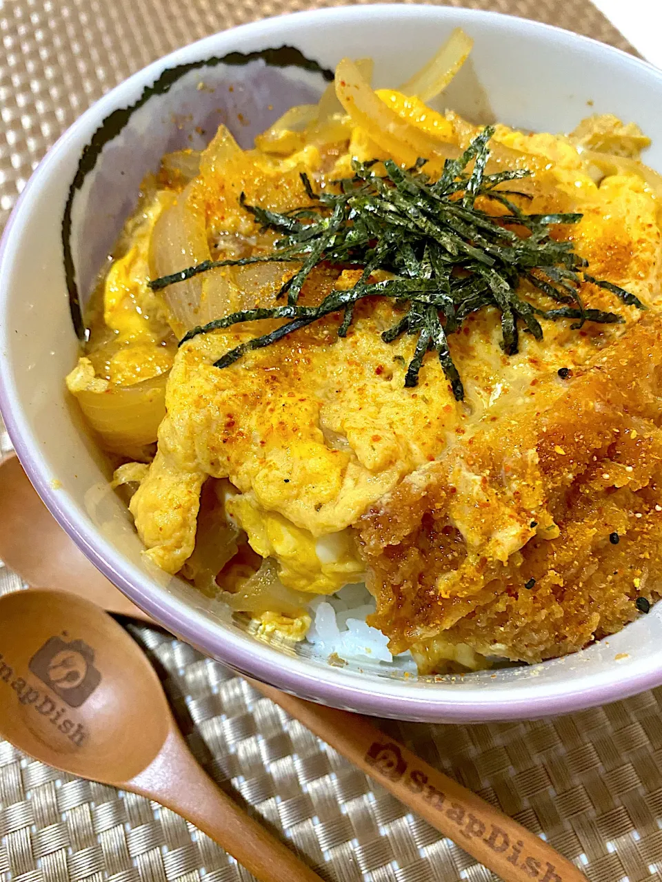 Snapdishの料理写真:カツ丼🐣|ゆかりさん