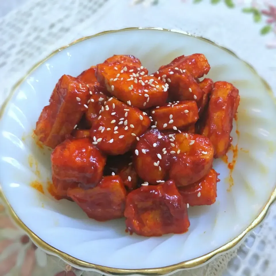 Korean Style Spicy Crispy Tofu|Eriko Hadiyantoさん