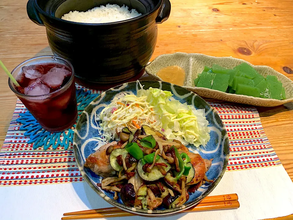 今日の晩御飯（R2.8.28）|え〜かさん