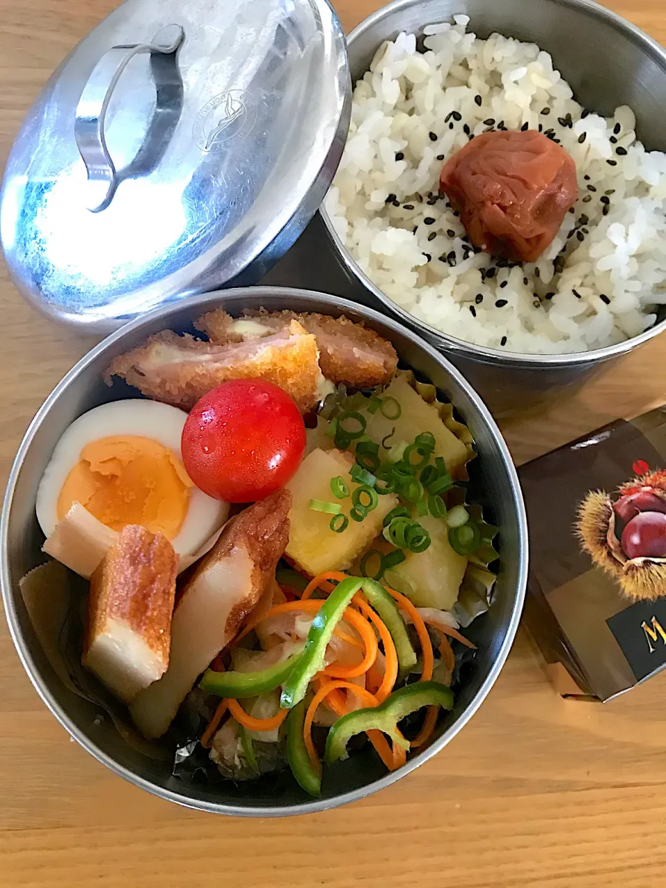 Snapdishの料理写真:まるあじの南蛮漬け弁当🍱|ちっくんさん