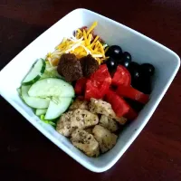 cracked black pepper chicken salad|Babycakesさん