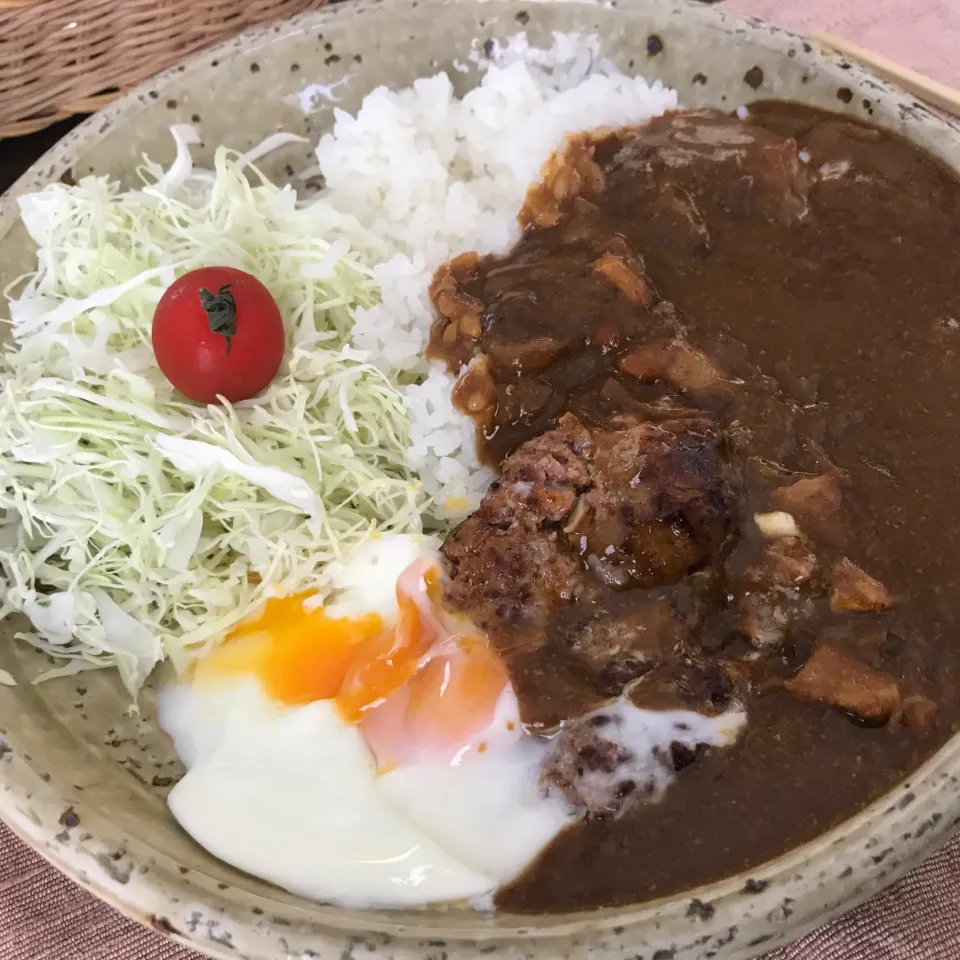 ハンバーグカレー🍛|純さん