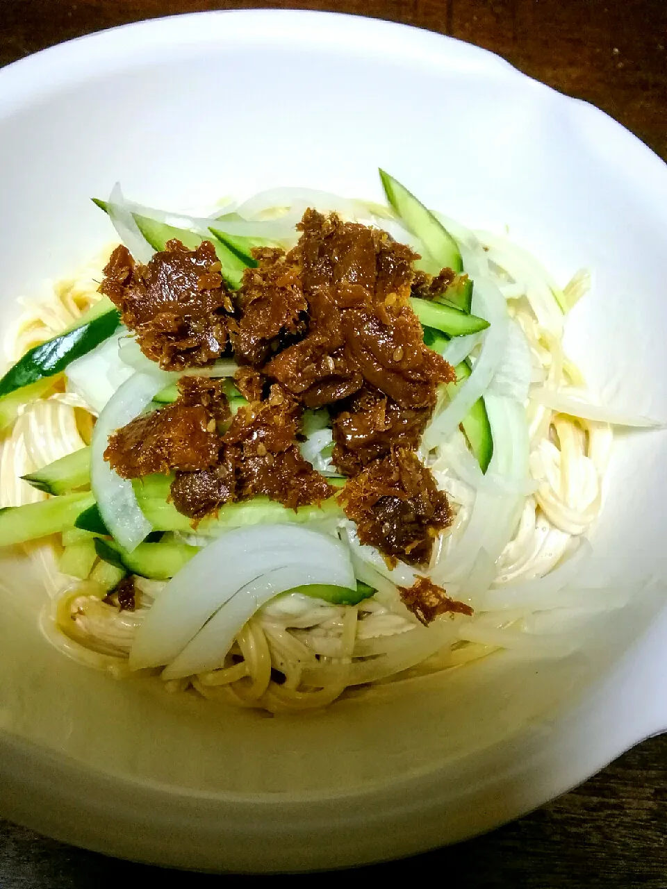 鮪のうま煮のサラダスパゲティー🍝|にんにくと唐辛子が特に好き❤️(元シャリマー)さん