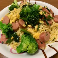 Snapdishの料理写真:ズボラパスタ (業務スーパー編)|おちゃこさん