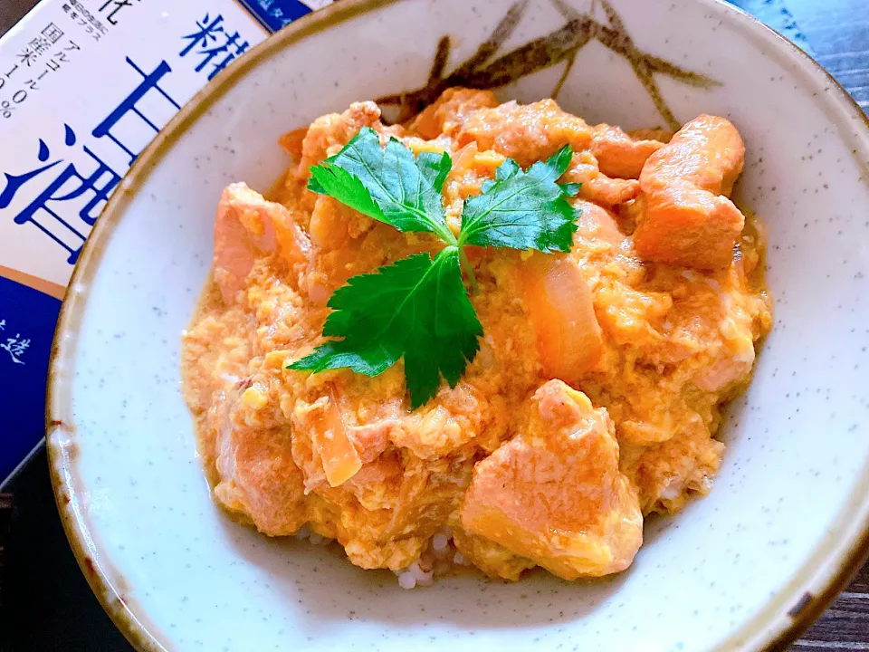 ふわとろ甘酒親子丼|綾さん