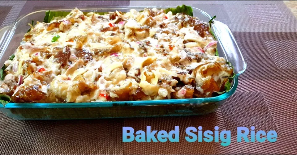 Baked Sisig|Mikaela's Kitchenさん