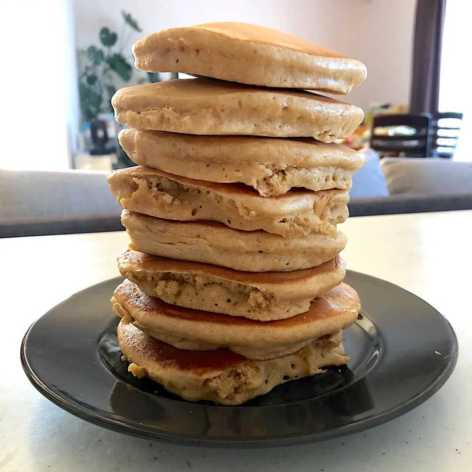 Snapdishの料理写真:今朝はホットケーキタワー🥞💕|emichococo625さん