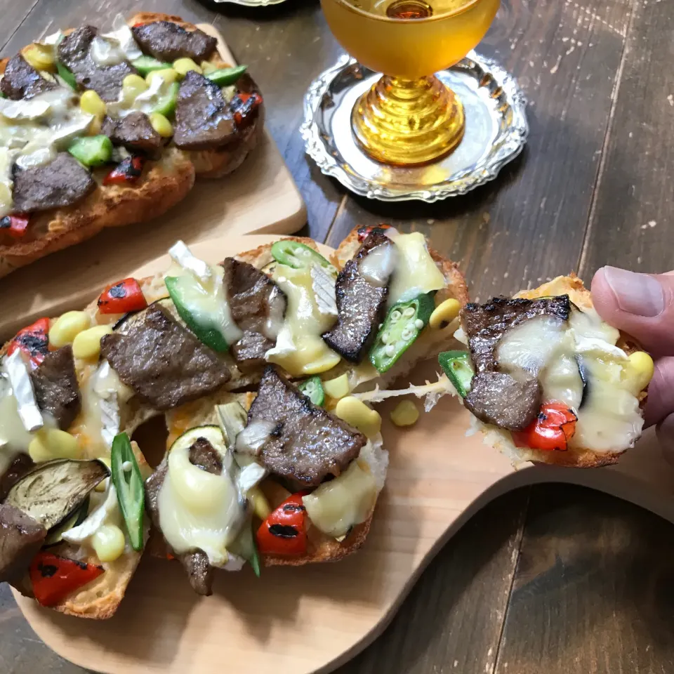 Yakiniku Pizza Toast|koji toyodaさん