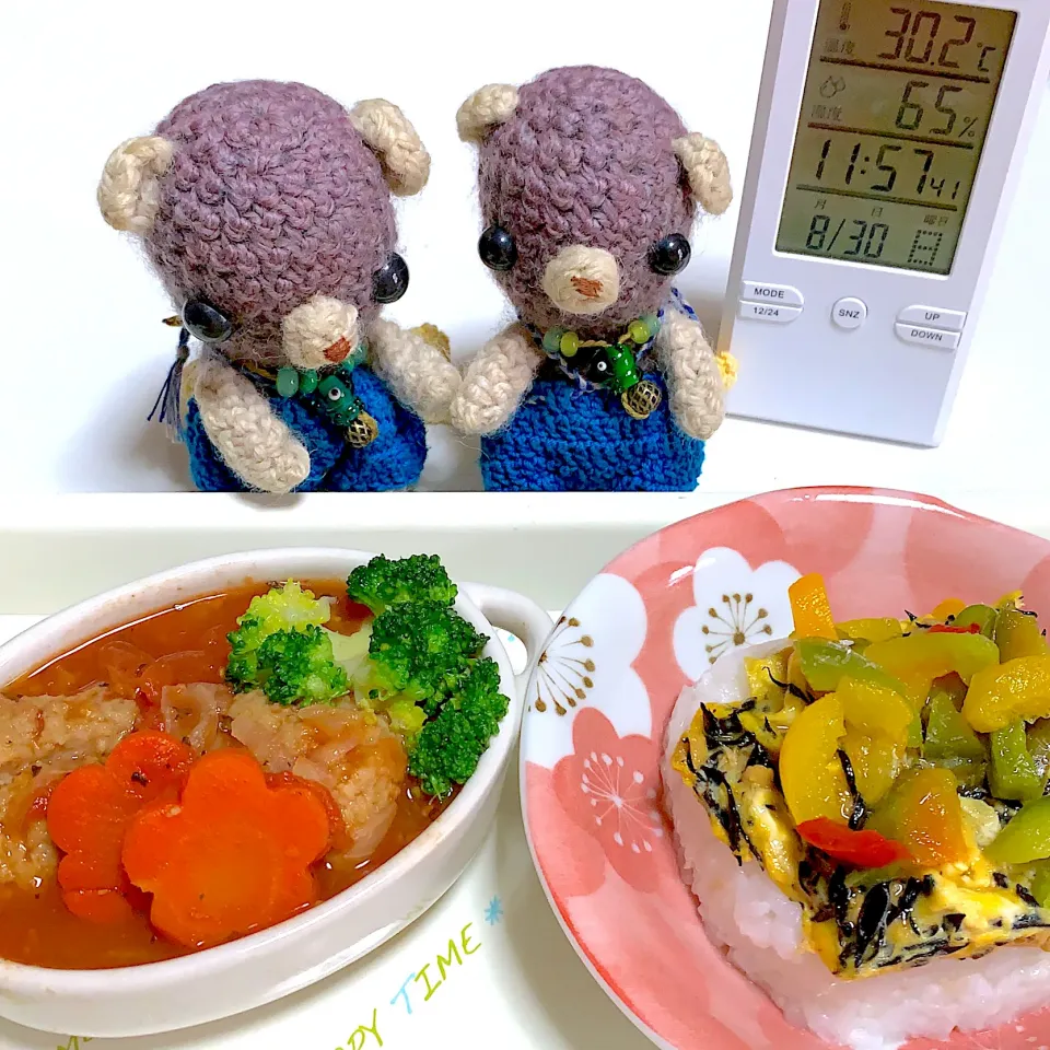 Snapdishの料理写真:お昼ご飯(*´ω`*)|chagashiさん