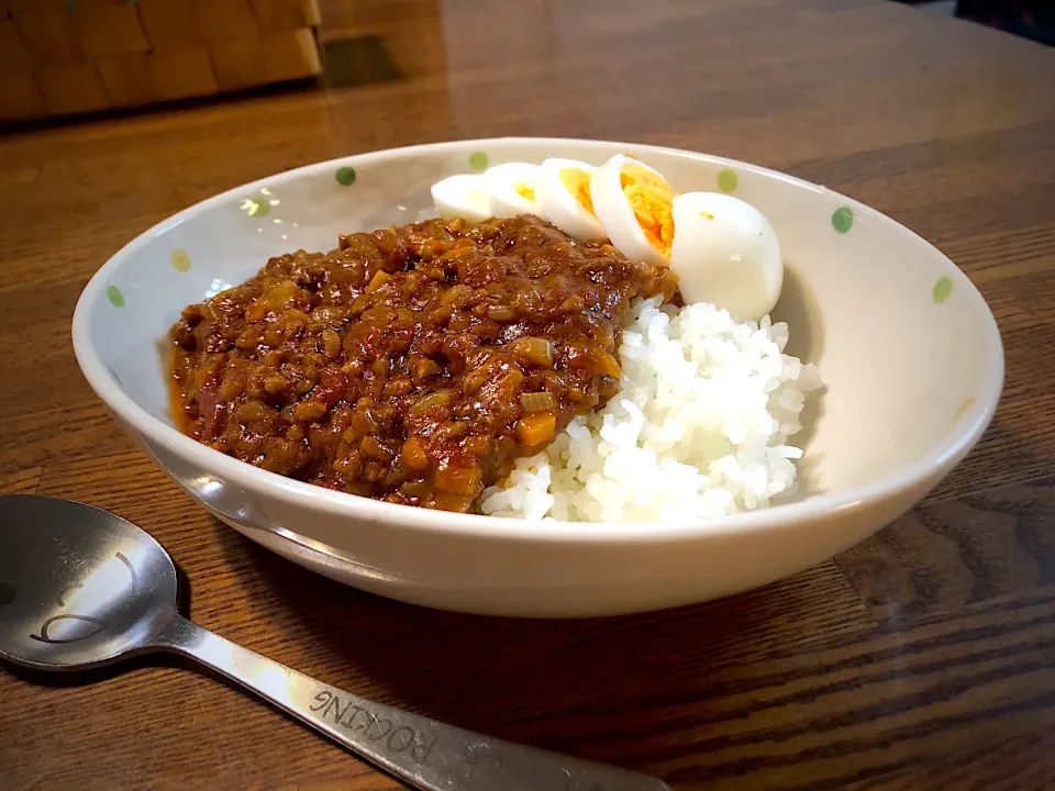 Snapdishの料理写真:トマトキーマカレー🍅|ちろるろさん