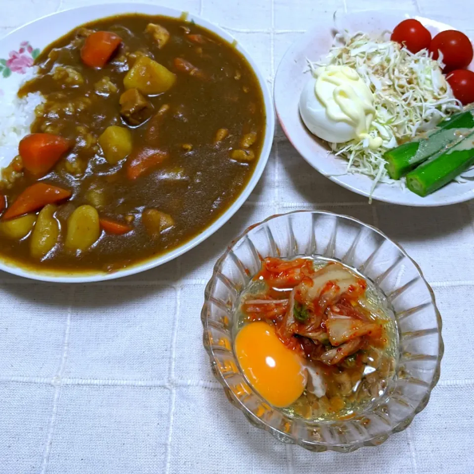 Snapdishの料理写真:2020/08/30 　今日の晩ごはん🍀|ちいたんさん