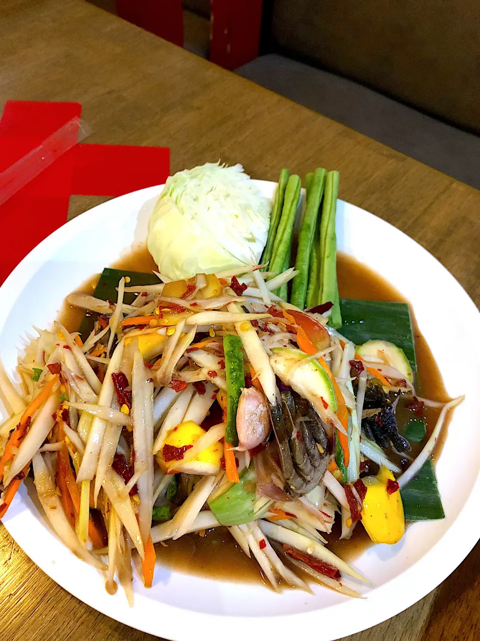 Papaya Salad (spicy🌶🌶🌶🌶🌶😘😋🤟🏻😘)|Zさん