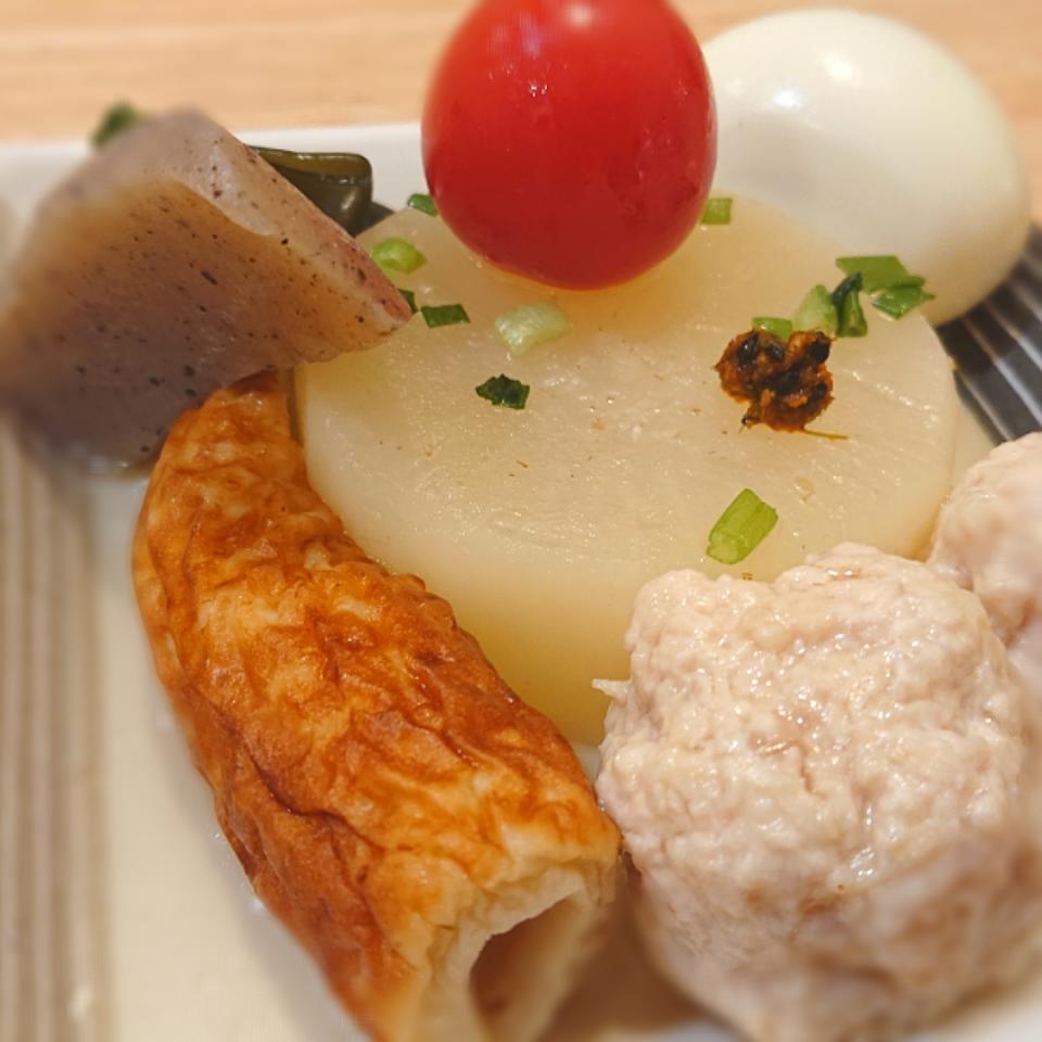 冷やしおでん🍢梅こんぶ茶バージョン