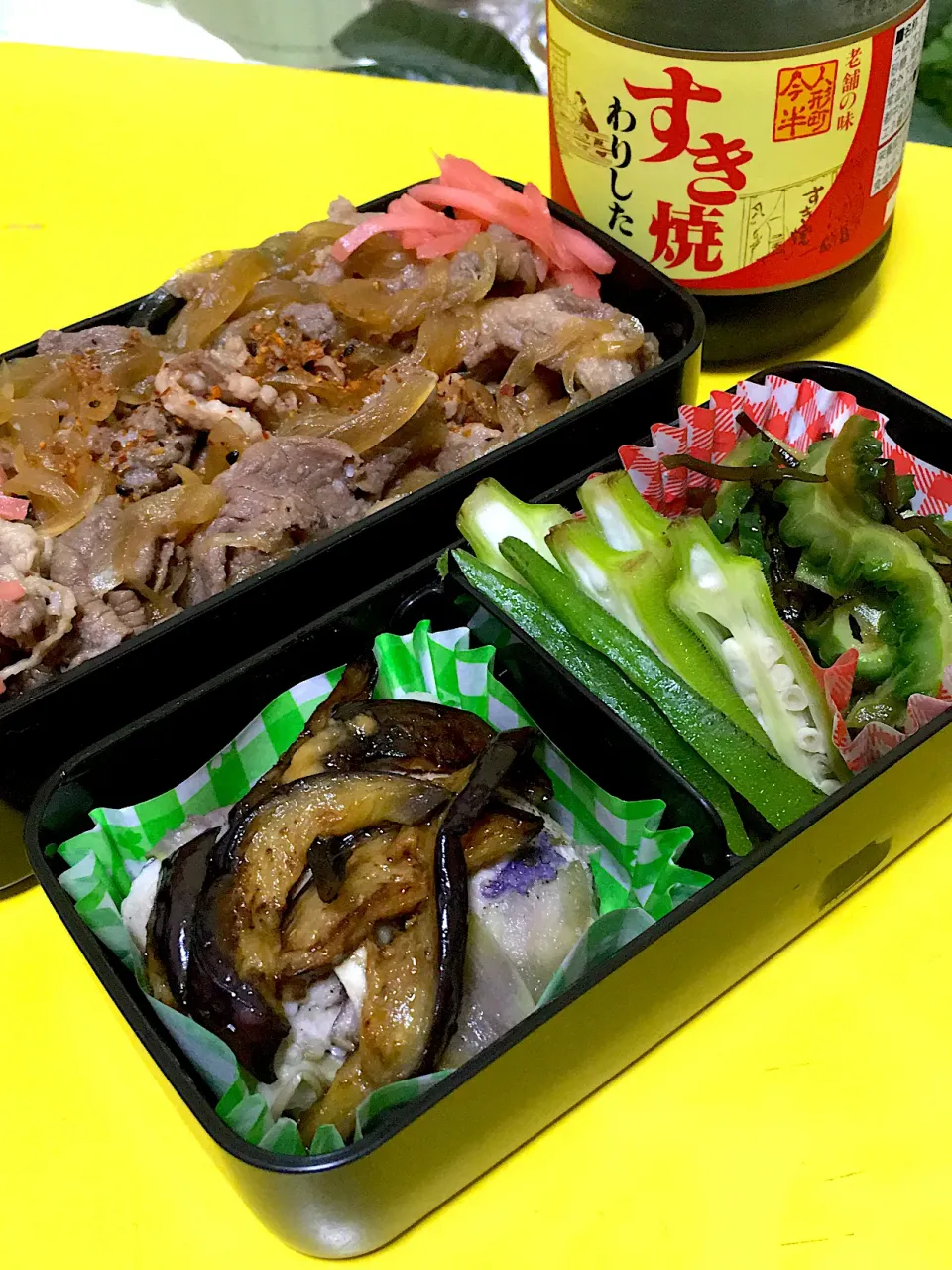 Snapdishの料理写真:牛丼弁当|4jemさん