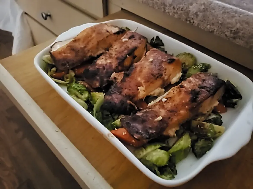 Sunday Salmon Lunch|Jen Marさん