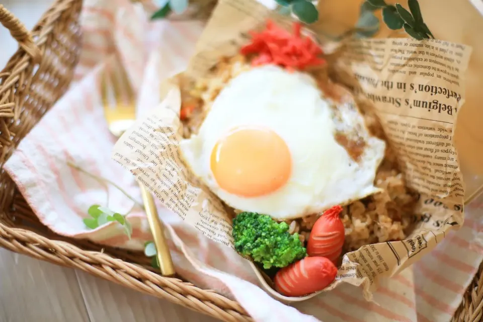 手抜きでも美味しい💕そばめし弁当|ゆいか＊さくママさん