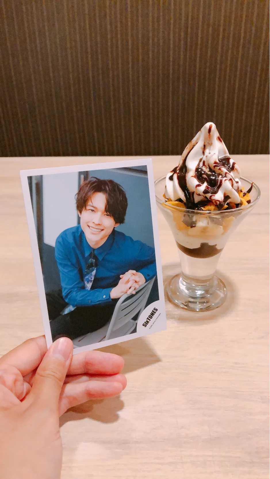 Snapdishの料理写真:チョコバナナサンデー🖤|なぎさん