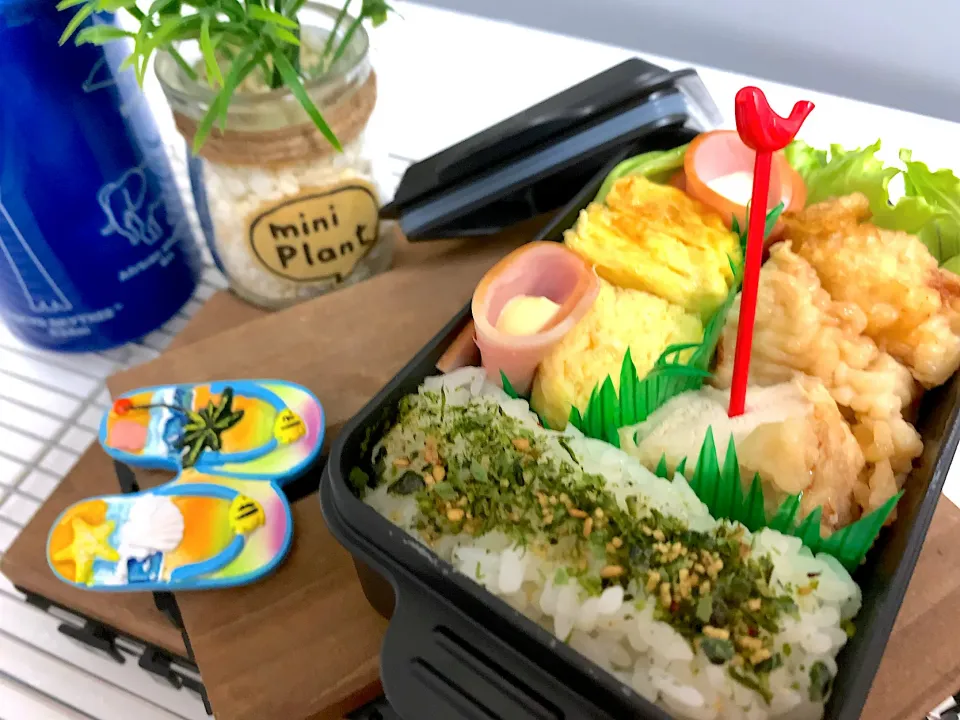 8月最終日はパパのお弁当🍱♡|ビーグルさん