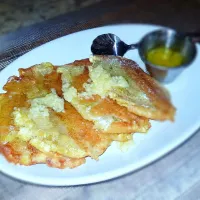 Snapdishの料理写真:Tostones con Ajo|Miguel Ángelさん