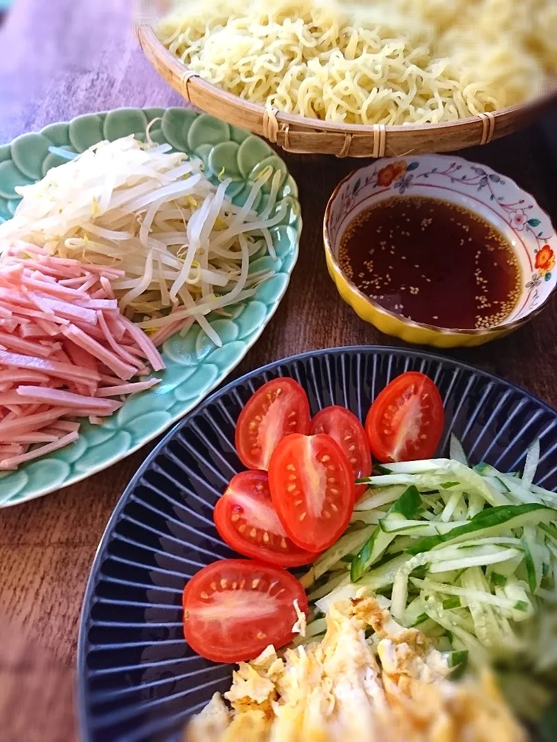 つけ麺風の冷し中華|とだともさん