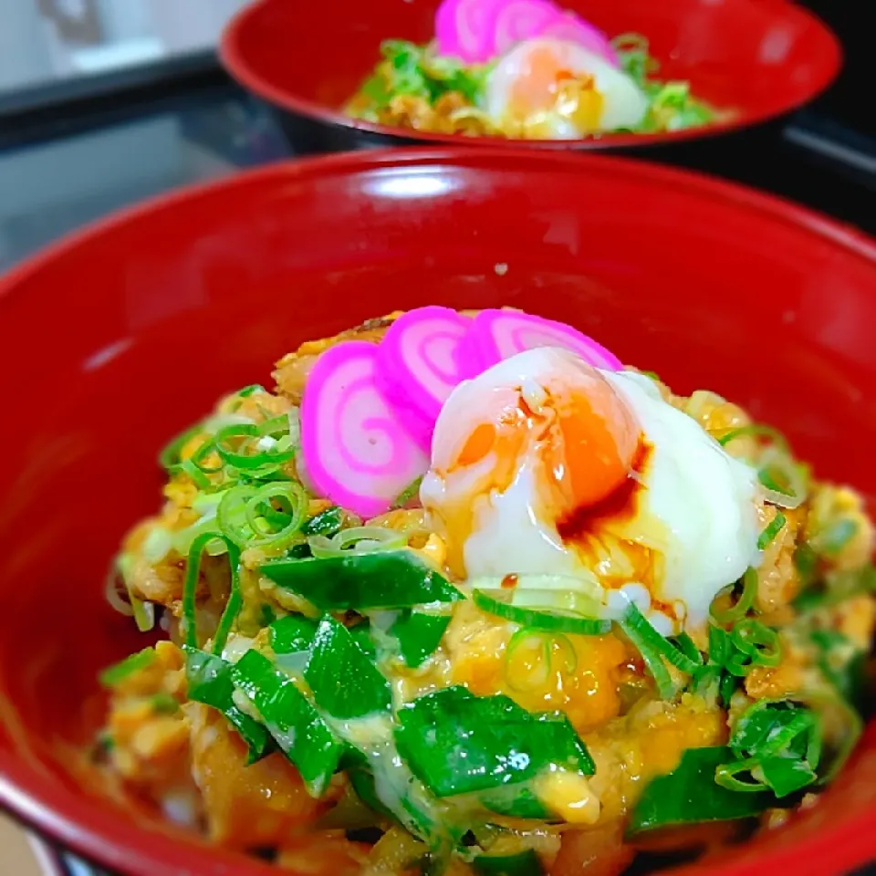 温玉トッピングのフワトロ親子丼～♪♪|砂糖味屋キッチンさん